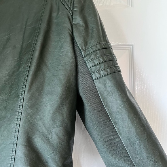 Sam Edelman Faux Leather and Knit Jacket - Picture 11 of 11